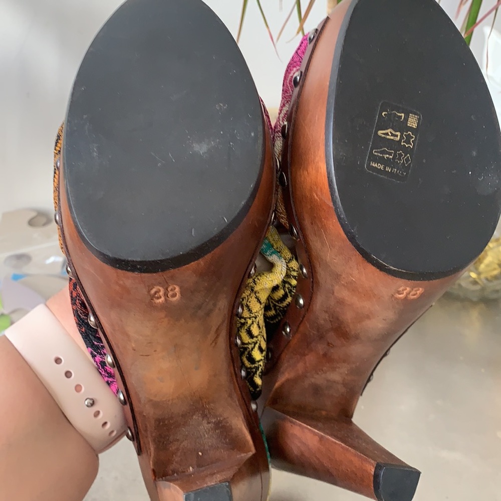 Missoni platform clog sandals - Picture 4 of 5